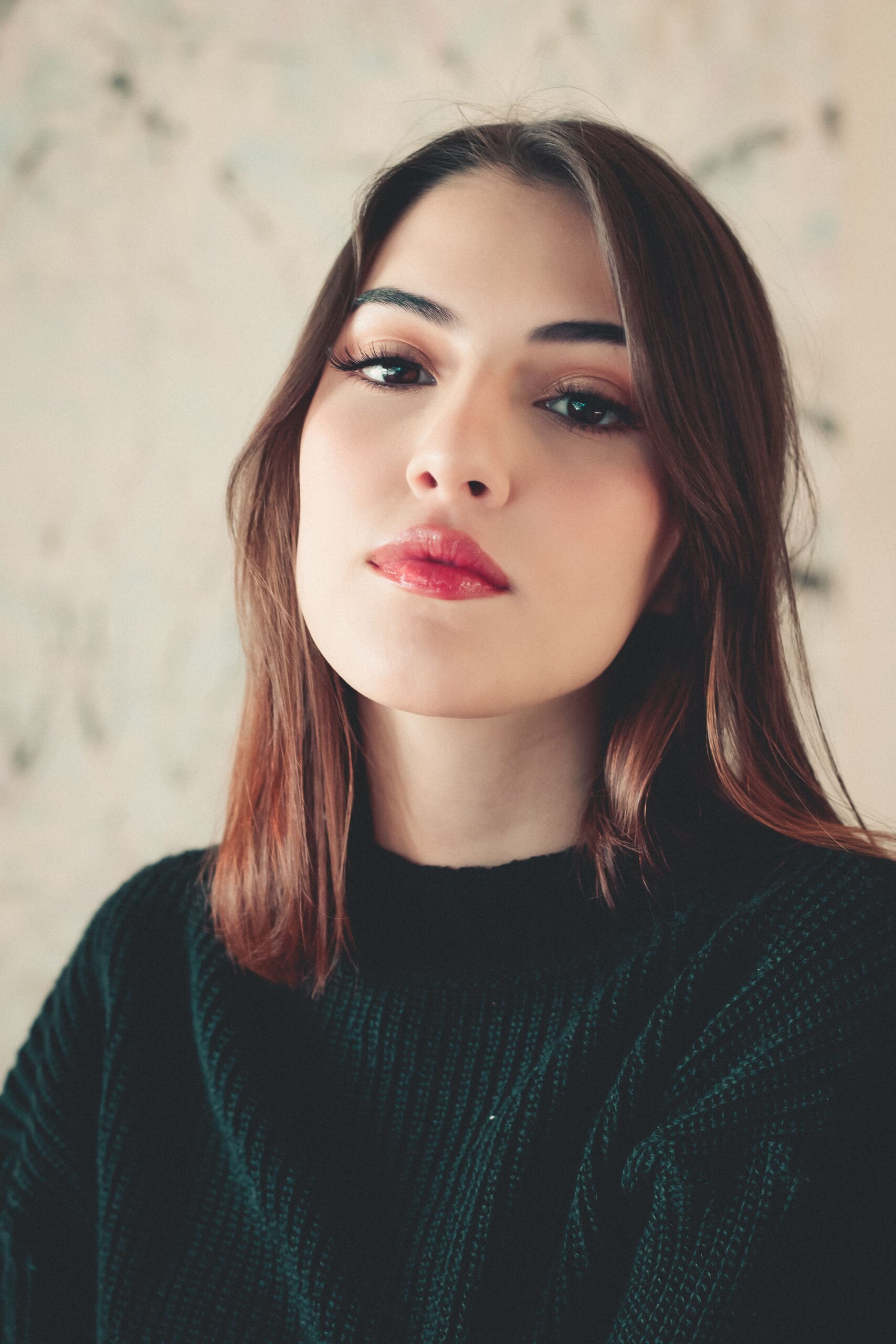 Sheer coverage look with minimal product and a soft finish